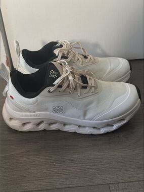 Loewe white and black athletic sneakers
